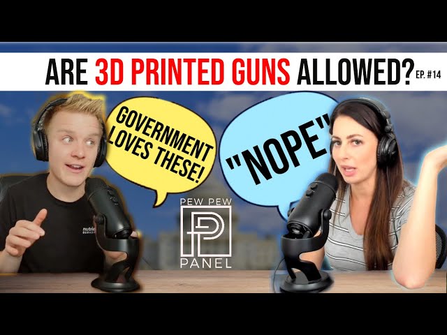 What Is Going On With 3D Printed Guns?: Pew Pew Panel Ep.14 – Ava Flanell & Civilian Tactical