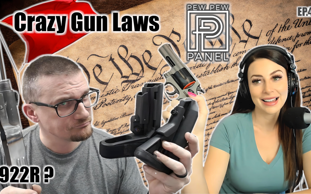 Unenforceable Gun Laws – Pew Pew Panel Episode 44: Ava Flanell & Chad IV8888
